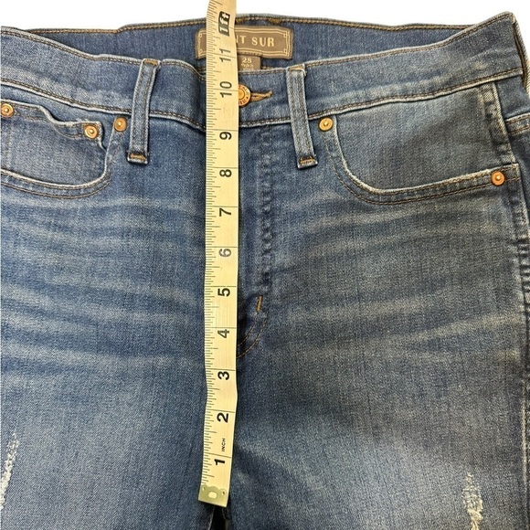 J. CREW Point Sur Hightower Straight Raw Hem Jean - Picture 8 of 9